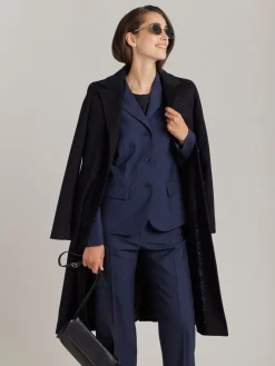 Blue Worsted Wool Louisa Jacket<agnès b. Best Sale
