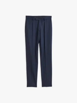 Blue Worsted Wool Lucas Pants<agnès b. Best