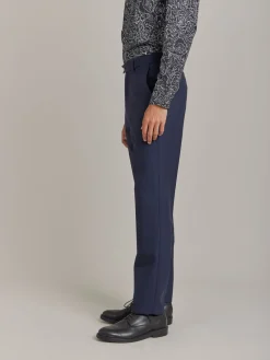 Blue Worsted Wool Lucas Pants<agnès b. Best
