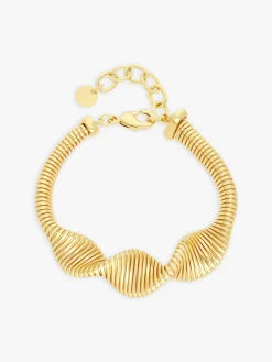 Brass Pam Bracelet<agnès b. Sale