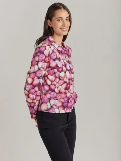 Cotton Apple Print Shirt<agnès b. Sale
