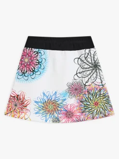 Cotton Fleece Floral Tornade Skirt With Artist Ryan McGinness<agnès b. Cheap