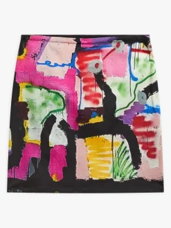 Cotton Screen-printed Skirt Artist Bishop Erin<agnès b. Cheap