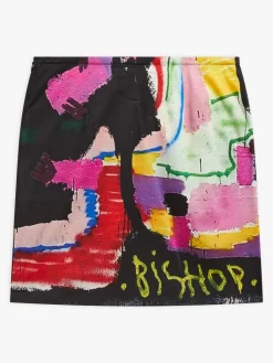 Cotton Screen-printed Skirt Artist Bishop Erin<agnès b. Cheap