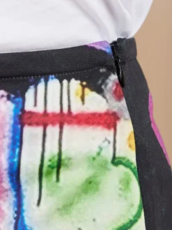 Cotton Screen-printed Skirt Artist Bishop Erin<agnès b. Cheap
