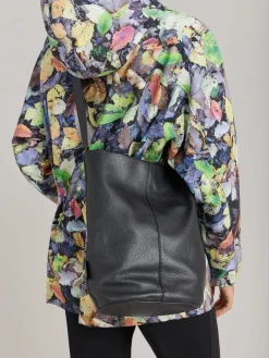 Cotton Werni Leaf Print Parka<agnès b. New