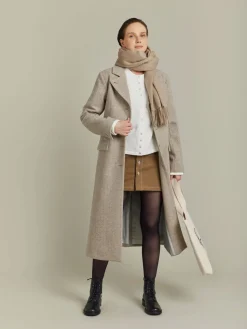 Cream Organic Cotton Snap Cardigan<agnès b. Cheap