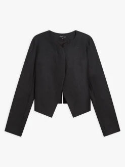 Dark Grey Wool Cesaria Jacket<agnès b. Shop