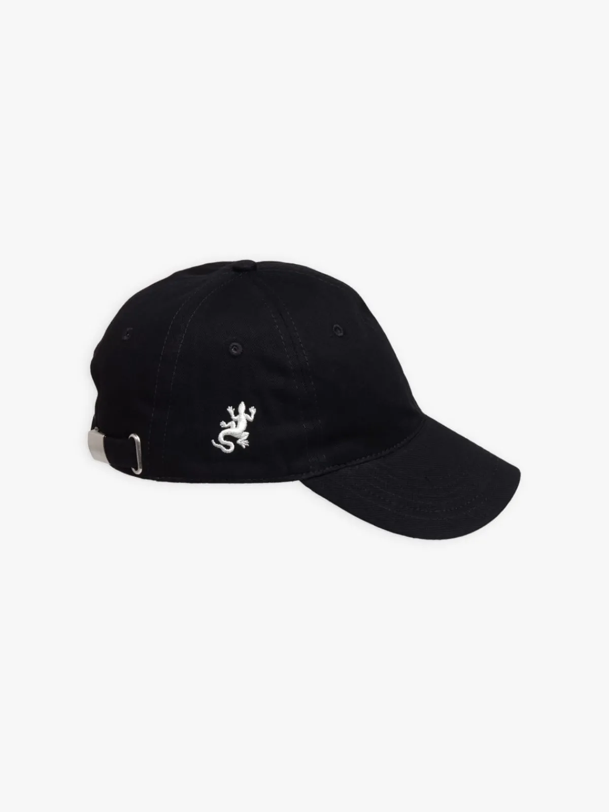 Embroidered Lizard Cap<agnès b. Fashion