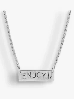 Enjoy Necklace In Silver-plated Pewter<agnès b. Hot