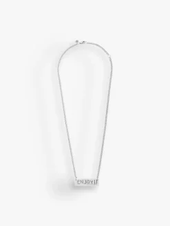 Enjoy Necklace In Silver-plated Pewter<agnès b. Hot