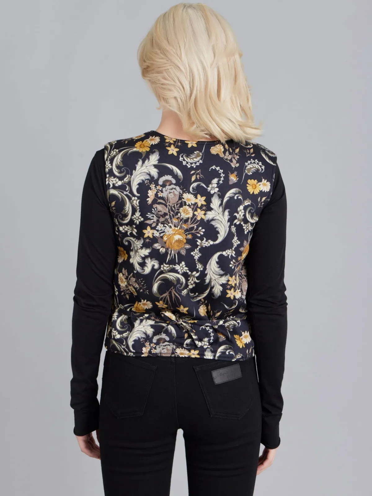 Floral Print Reversible Vest<agnès b. Shop