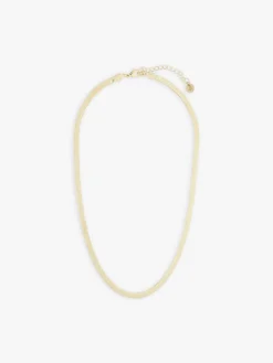 Gold Brass Florena Necklace<agnès b. Shop