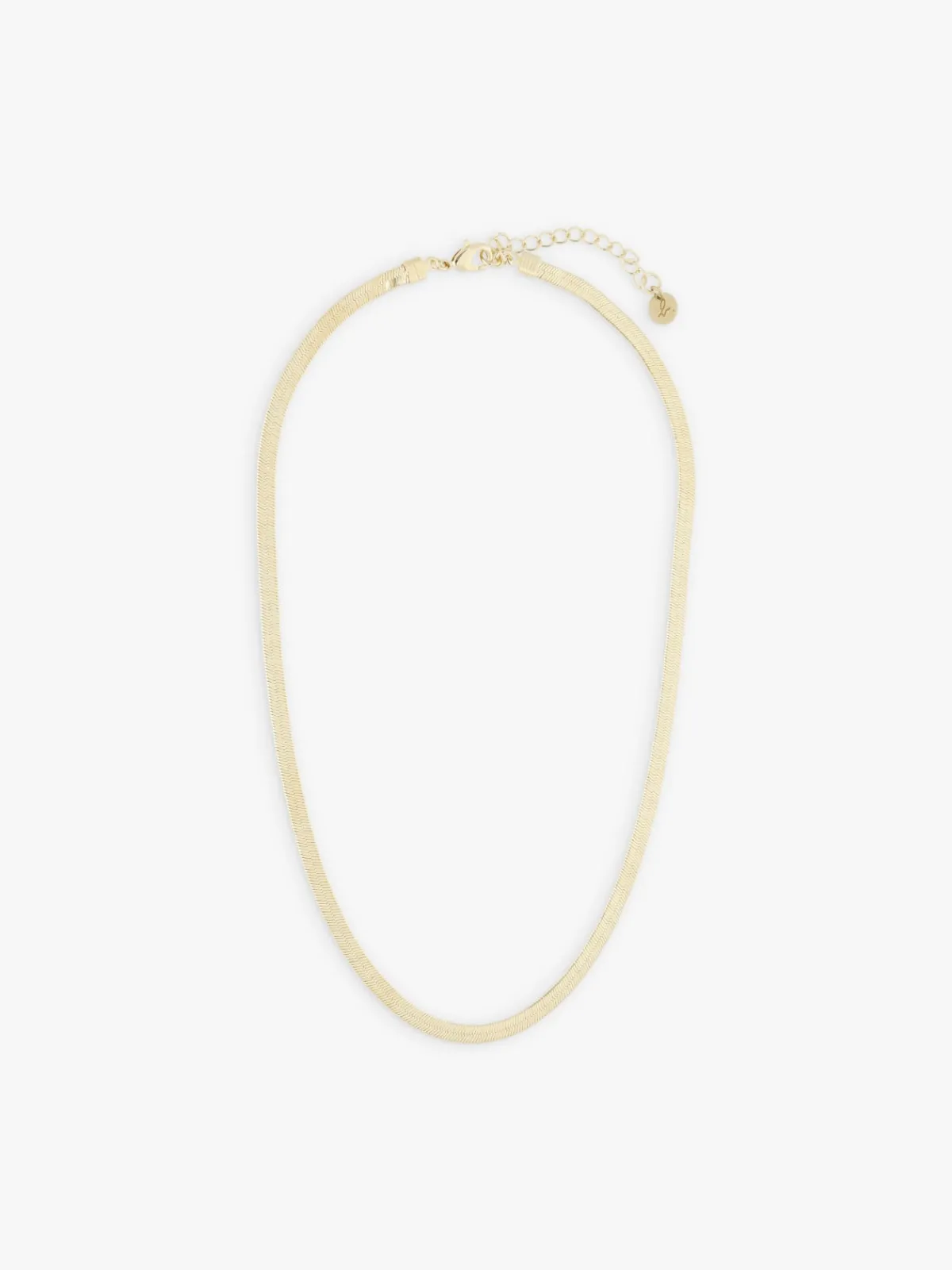 Gold Brass Florena Necklace<agnès b. Shop
