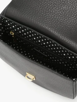 Grained Leather Horizontal Bag<agnès b. Outlet