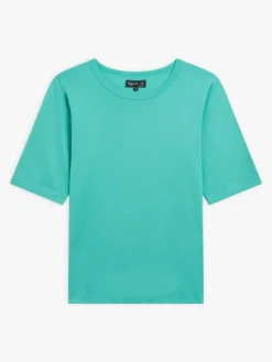 Green Cotton Brando T-shirt<agnès b. Clearance