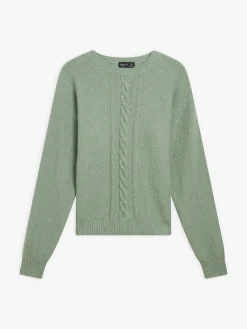 Green Cotton Topside Sweater<agnès b. Sale