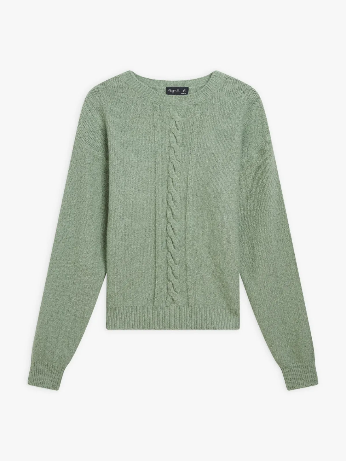 Green Cotton Topside Sweater<agnès b. Sale