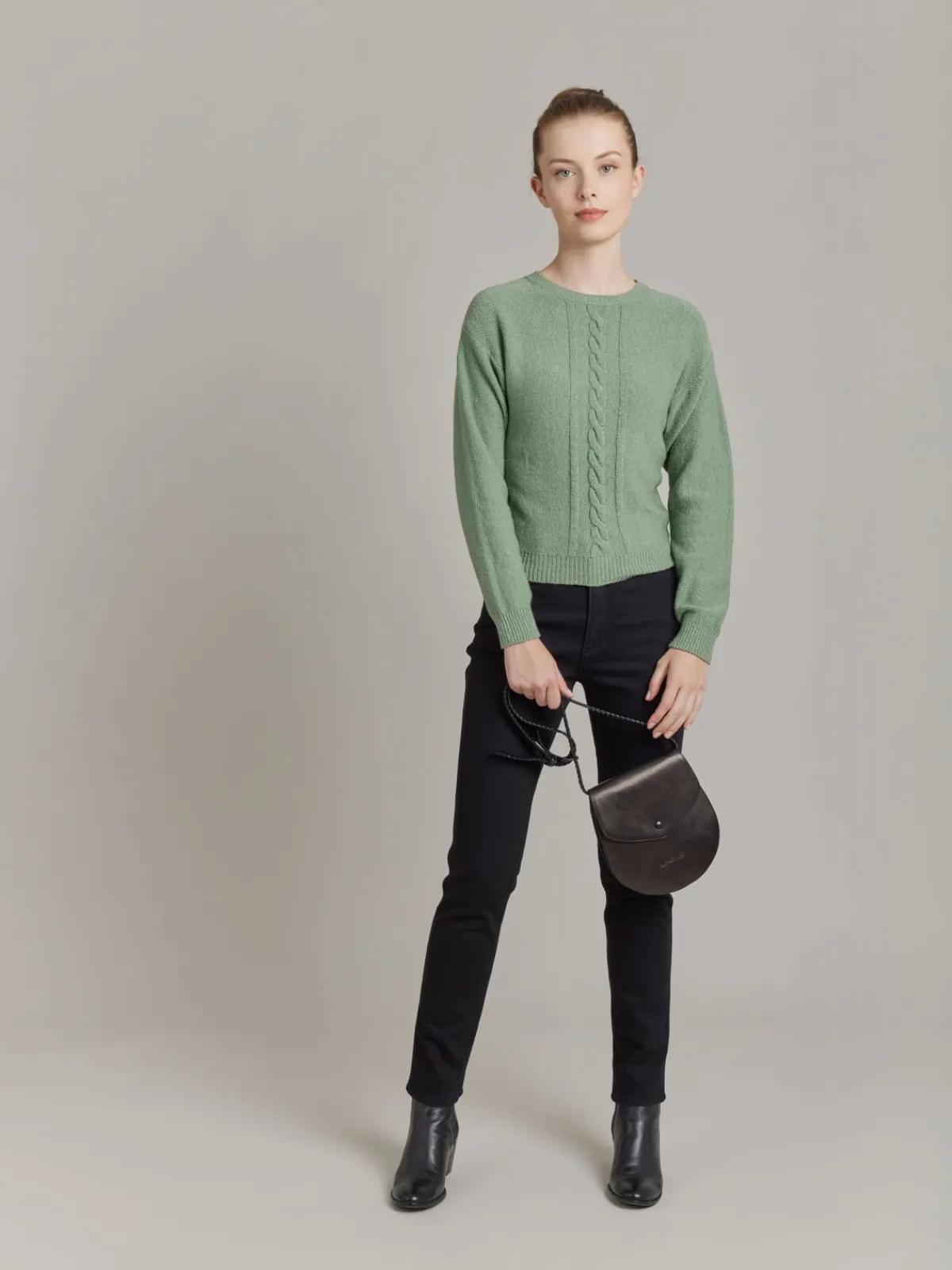 Green Cotton Topside Sweater<agnès b. Sale