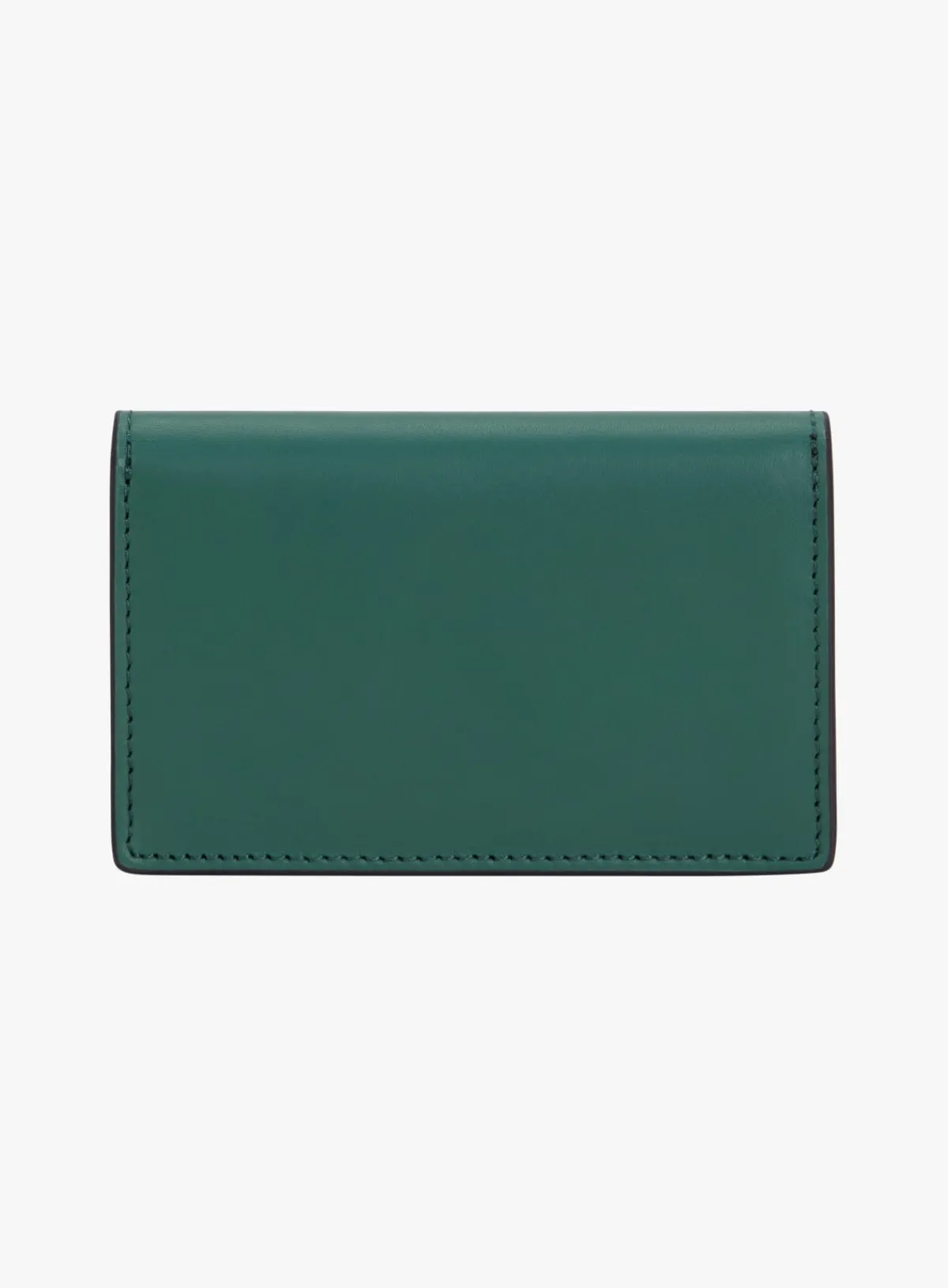 Green Leather Card Case<agnès b. Best Sale