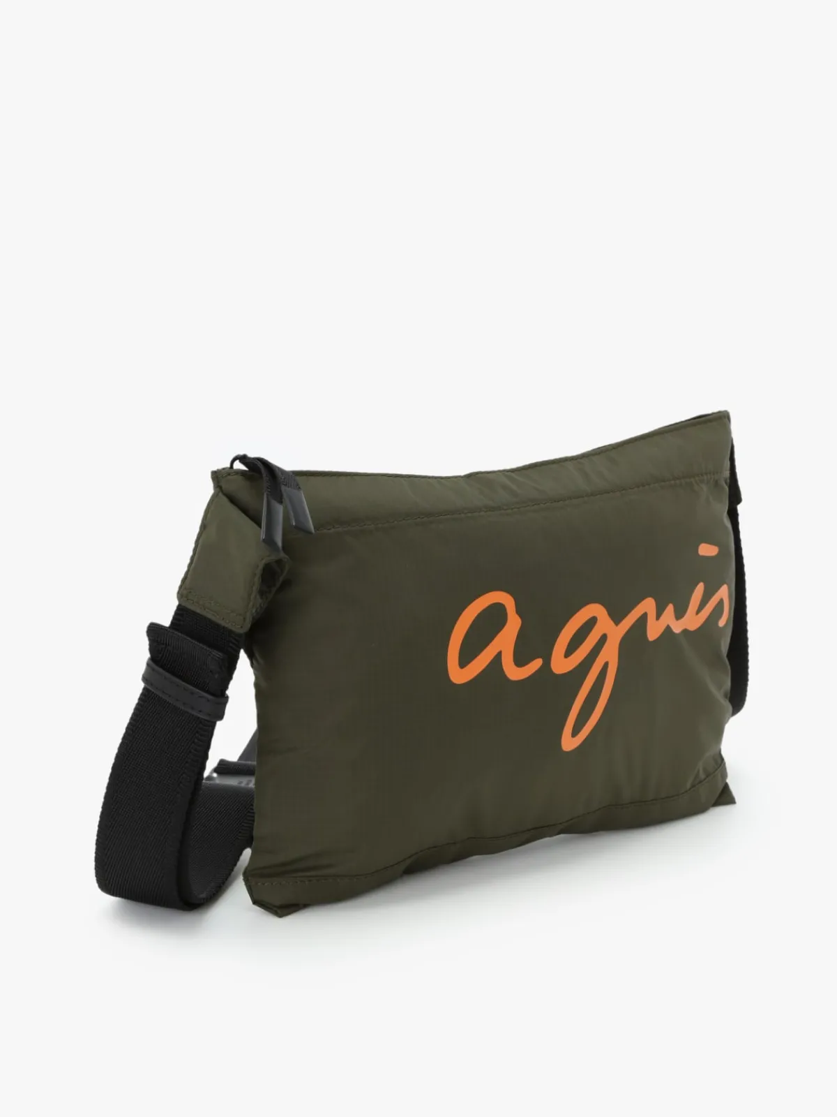 Green Nylon Shoulder Bag<agnès b. Discount