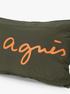 Green Nylon Shoulder Bag<agnès b. Discount