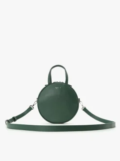 Green Round Leather Bag<agnès b. Outlet