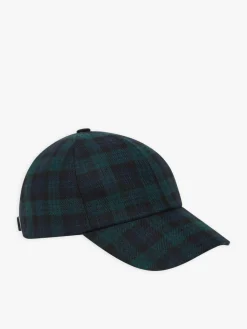 Green Wool Checked Nils Cap<agnès b. Best Sale