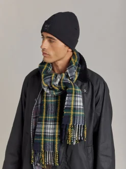 Green Wool Liverpool Scarf<agnès b. Fashion