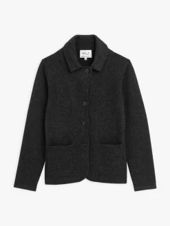 Grey Clifford Cashmere Jacket<agnès b. Store