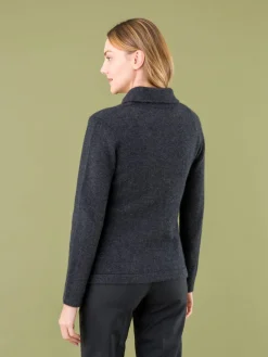 Grey Clifford Cashmere Jacket<agnès b. Store