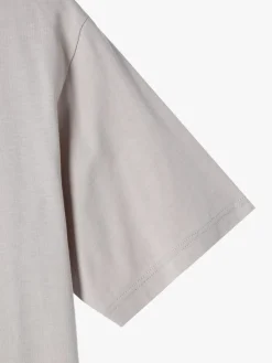 Grey Cotton Brando T-shirt With Logo<agnès b. Best Sale