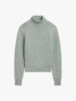 Grey High Neck Glittery Rêve Sweater<agnès b. Best Sale