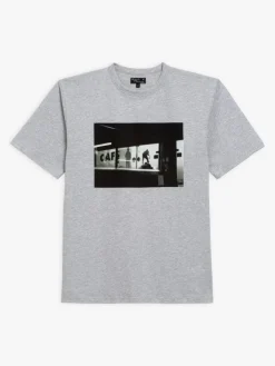 Grey Jersey Photo T-shirt<agnès b. Best Sale
