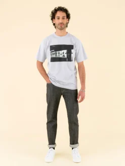 Grey Jersey Photo T-shirt<agnès b. Best Sale