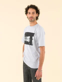 Grey Jersey Photo T-shirt<agnès b. Best Sale