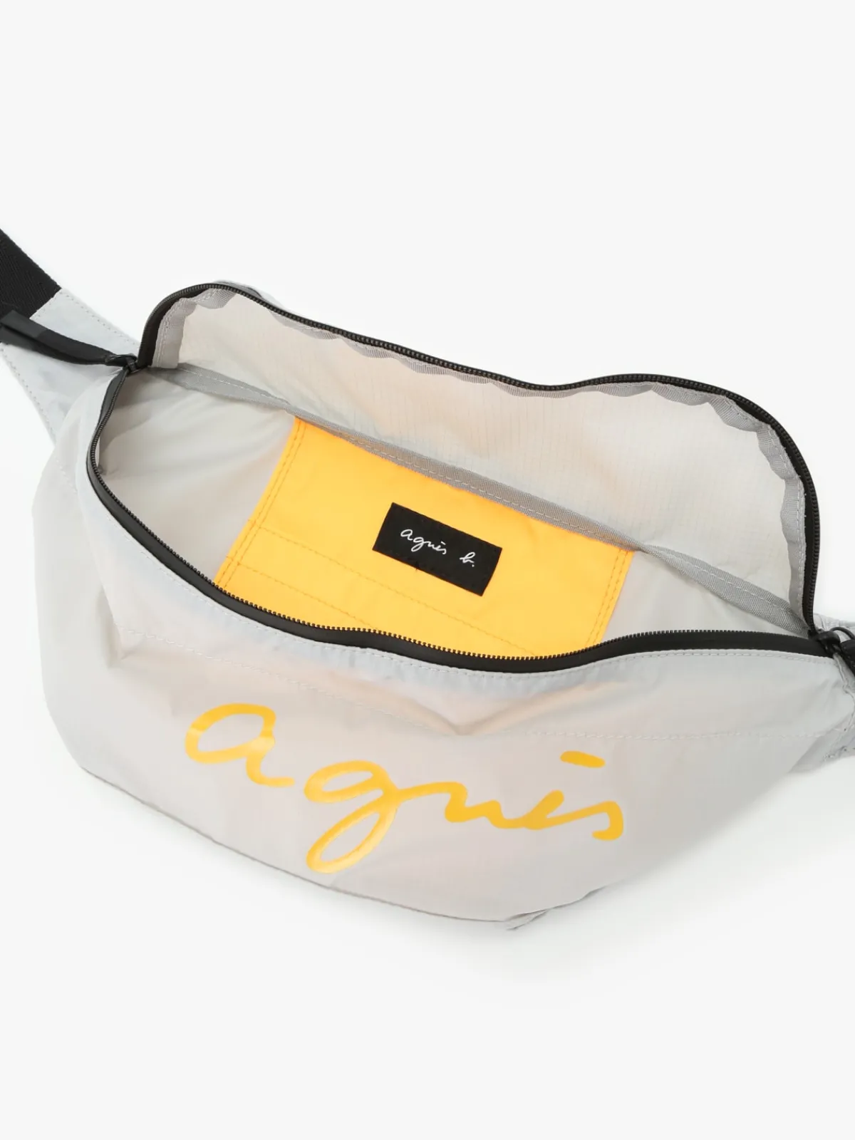 Grey Nylon Bum Bag<agnès b. Best
