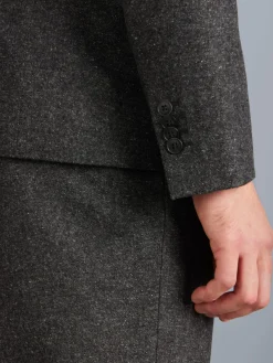 Grey Tweed Domino Jacket<agnès b. Shop