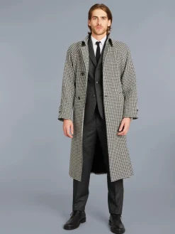 Grey Tweed Wool Straight Leg Perfect Pants<agnès b. Shop