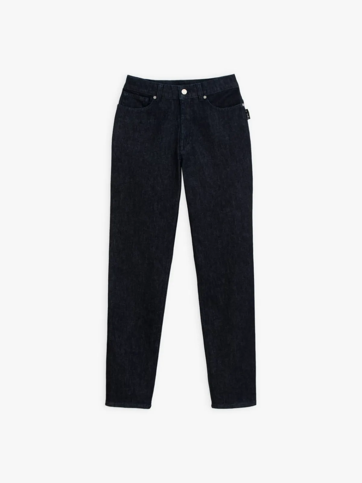 High-waisted Slim-fit Stretch Jeans<agnès b. Outlet