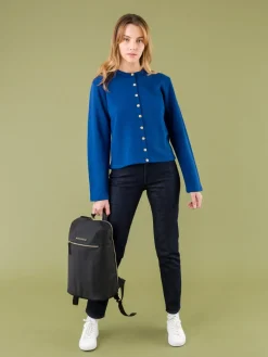 High-waisted Slim-fit Stretch Jeans<agnès b. Outlet