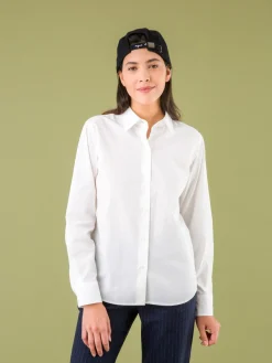 Jasmine White 100% Cotton Shirt<agnès b. Cheap