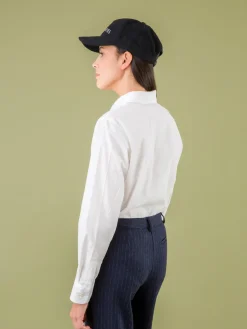 Jasmine White 100% Cotton Shirt<agnès b. Cheap
