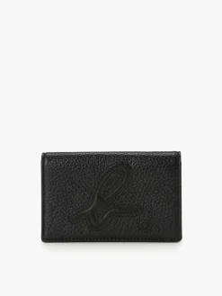 Leather "b." Logo Cardholder<agnès b. New
