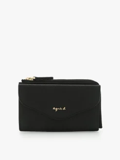 Leather Cardholder<agnès b. Best Sale