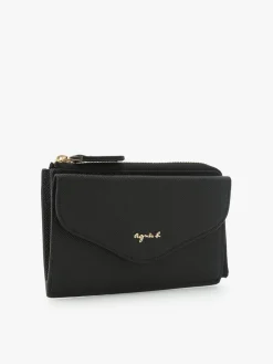 Leather Cardholder<agnès b. Best Sale