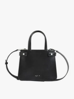 Leather Detachable Strap Bag<agnès b. Online
