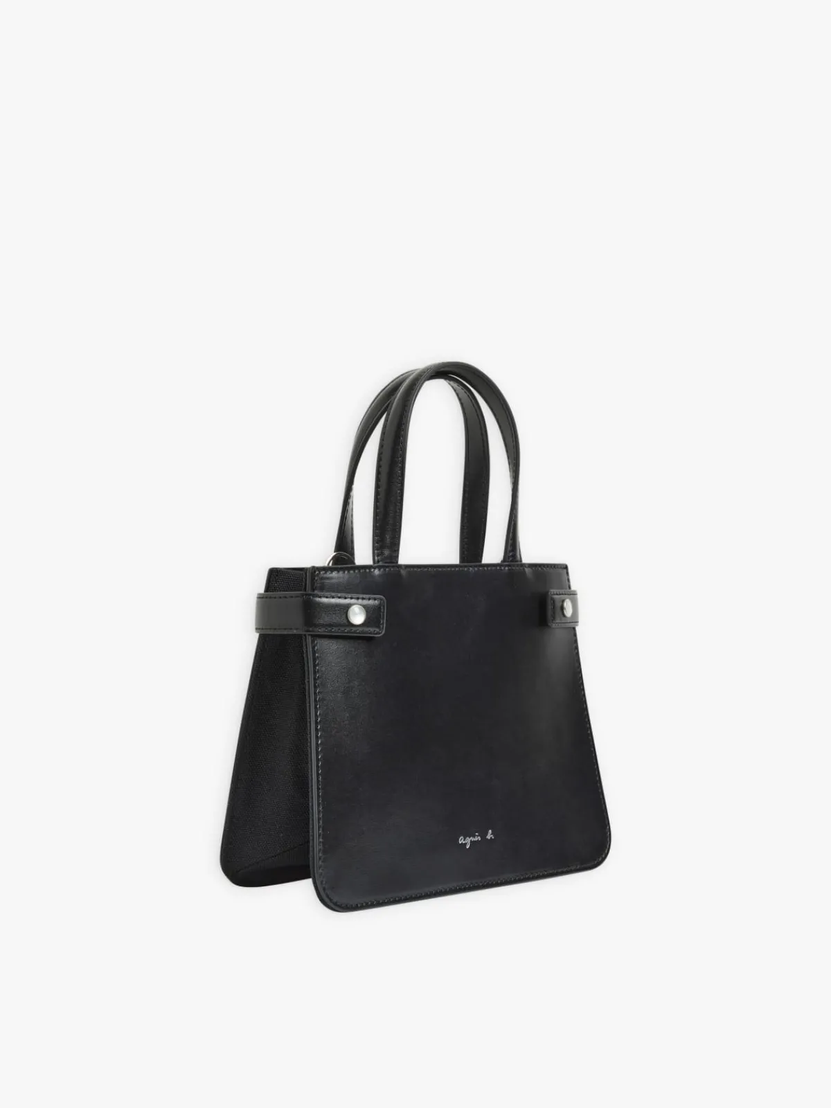Leather Detachable Strap Bag<agnès b. Online
