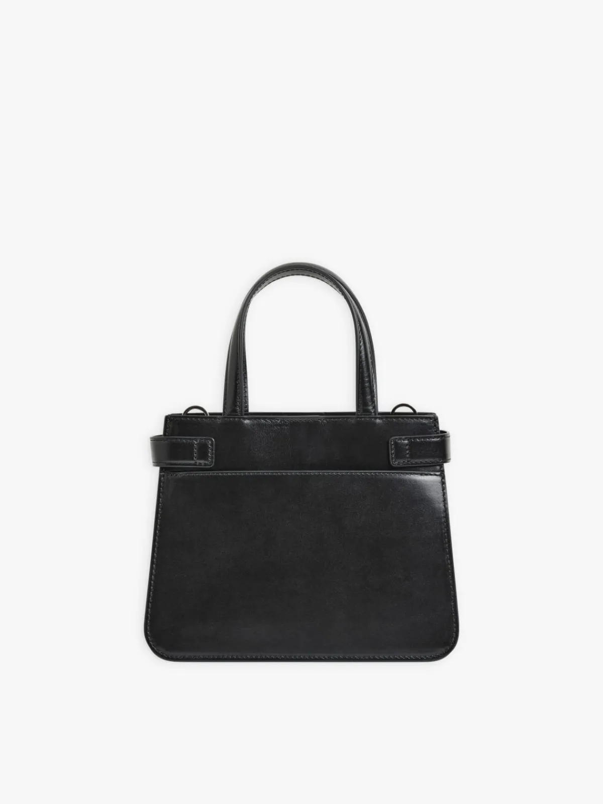 Leather Detachable Strap Bag<agnès b. Online