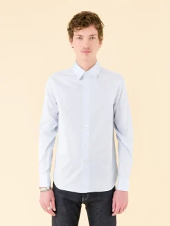 Light Blue Cotton Serge Tom Shirt<agnès b. Best Sale